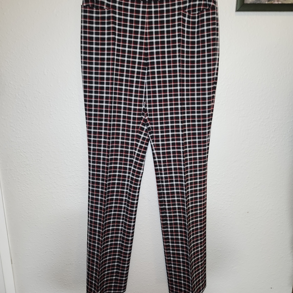 Akris Punto Francoise Slim Straight Leg Pants Size 8 - Picture 4 of 15